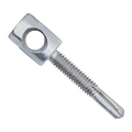 HangerMate® for Steel - Horizontal 3/8IN Rod, 1/4-20 x 1-1/2IN TEK5 (w/Nut)