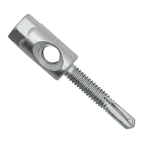 Suspender® for Steel 3/8IN Rod, 1/4-20 x 1-1/2IN TEK5 (w/Nut)